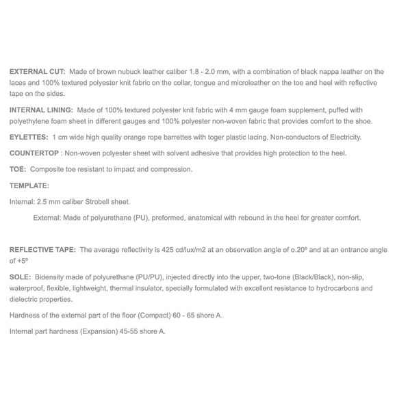 NEW MENS SAFETY WORK BOOTS- IMPACT & SLIP RESISTANT, WATERPROOF | BROWN SIZE 10 - Picture 10 of 11